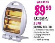 Logik 2 Bar Quartz Heater