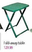 Fold-away Table