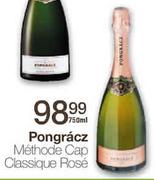 Pongracz Methode Cap Classique Rose-750ml