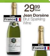 Jean Dorsene Brut Sparkling Wine-750ml