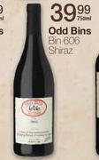 Odd Bins Bin 606 Shiraz-750ml