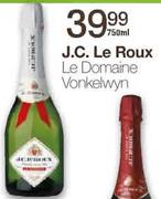 J.C Le Roux Le Domaine Vonkelwyn-750ml