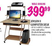 Jensen 2 Computer Desk