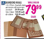 Borderd Rugs-100x150cm  