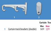 Curtain Track Brackets (Double)