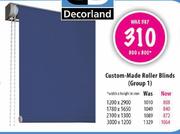 Custom-Made Roller Blinds-1200x2900mm