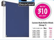 Custom-Made Roller Blinds-2100x1300mm