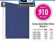 Custom-Made Roller Blinds-1780x1650mm