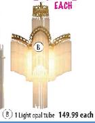Eurolux 1 Light Opal Tube