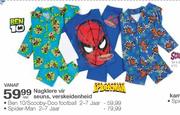 Nagklere Vir Seuns Verskeidenheid Spider-Man 2-7 Jaar