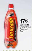 Lucozade Energy Drink-1l