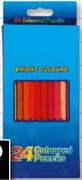 Long Colouring Pencils-24's Per Pack