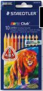 Staedtler Traingular Jumbo Colouring Pencils-10's Per Pack