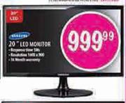 Samsung LED Monitor-20"