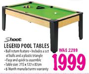 Shoot Legend Pool Tables 