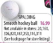 Spalding Smooth Hockey Ball