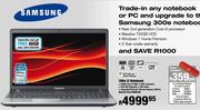 Samsung 300e i3 Notebook