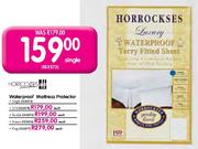 Horrockses Water Proof Mattress Protector 3/4