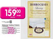 Horrockses Water Proof Mattress Protector Single 