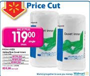 Primaries Hollowfibre Duvet Inners Single-Each