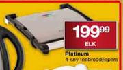 Platinum 4-Sny Toebroodjiepers