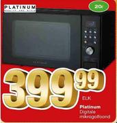 Platinum Digitale Mikrogolfoond-20 Ltr