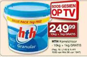 HTH Korrelchloor-10kg + 1kg Gratis