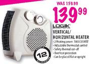 Logik Vertical/Horizontal Heater-1000/2000 W