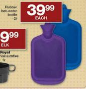 Rubber Hot-Water Bottle-2ltr Each