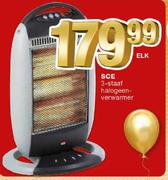 SCE 3-Staaf Halogeenverwarmer-Elk