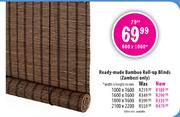 Ready-Made Bamboo Roll-up Blinds-600x1000mm