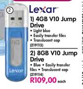 Lexar 8GB V10 Jump Drive Each