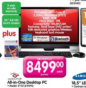 Packard Bell All-In-One Desktop PC (Model:8135)