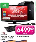 Packard Bell Desktop PC Plus 21.5" LCD Monitor