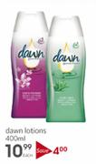 Dawn Lotions-400ml Each