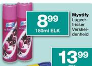Mystify Lugverfrisser Verskeidenheid-180Ml