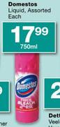 Domestos Liquid Assorted-750Ml
