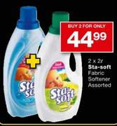 Sta-Soft Fabric Softner Assorted-2x2L