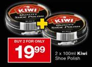 Kiwi Shoe Polish-2x100Ml
