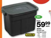 Addis Rough Tote Storage Boxes-68Ltr