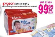 Pigeon Wipes-6x82's Per Pack