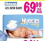 Huggies New Baby-42's Per Pack