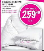 Feather Down Pillows-2's