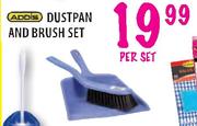 Addis Dustpan & Brush Set