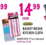Addis Basket Weave Kitchen Cloth-Each