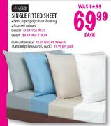 Always Home Single Fitted Sheet-Each