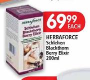 Herbaforce Schlehen Blackthorn Berry Elixer-200Ml