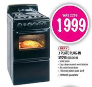 Defy 3 Plate Plug-in Stove(DSS439)
