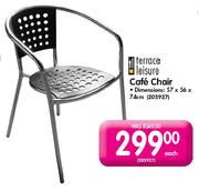 Terrace Leisure Cafe Chair-Each