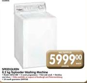 Speedqueen 8.2kg Toploader Washing Machine(LWS21AW)-Each